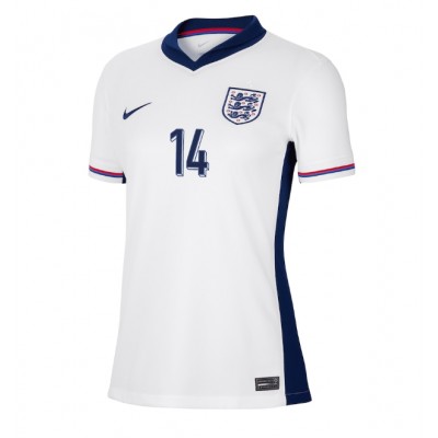 England Ezri Konsa #14 Hjemmebanetrøje Dame EM 2024 Kortærmet England Ezri Konsa #14 Hjemmebanetrøje Dame EM 2024 Kortærmet